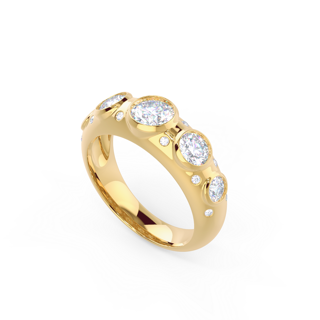 five moon ring