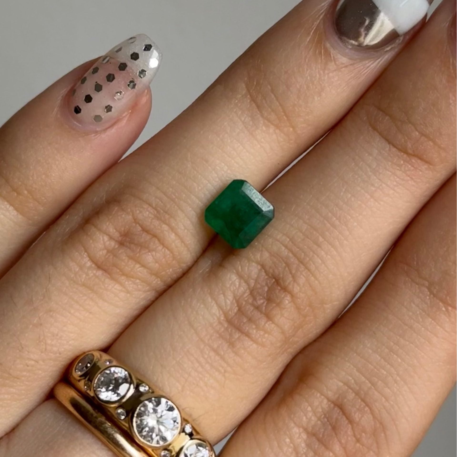 Bespoke 1.4ct Brazilian Emerald