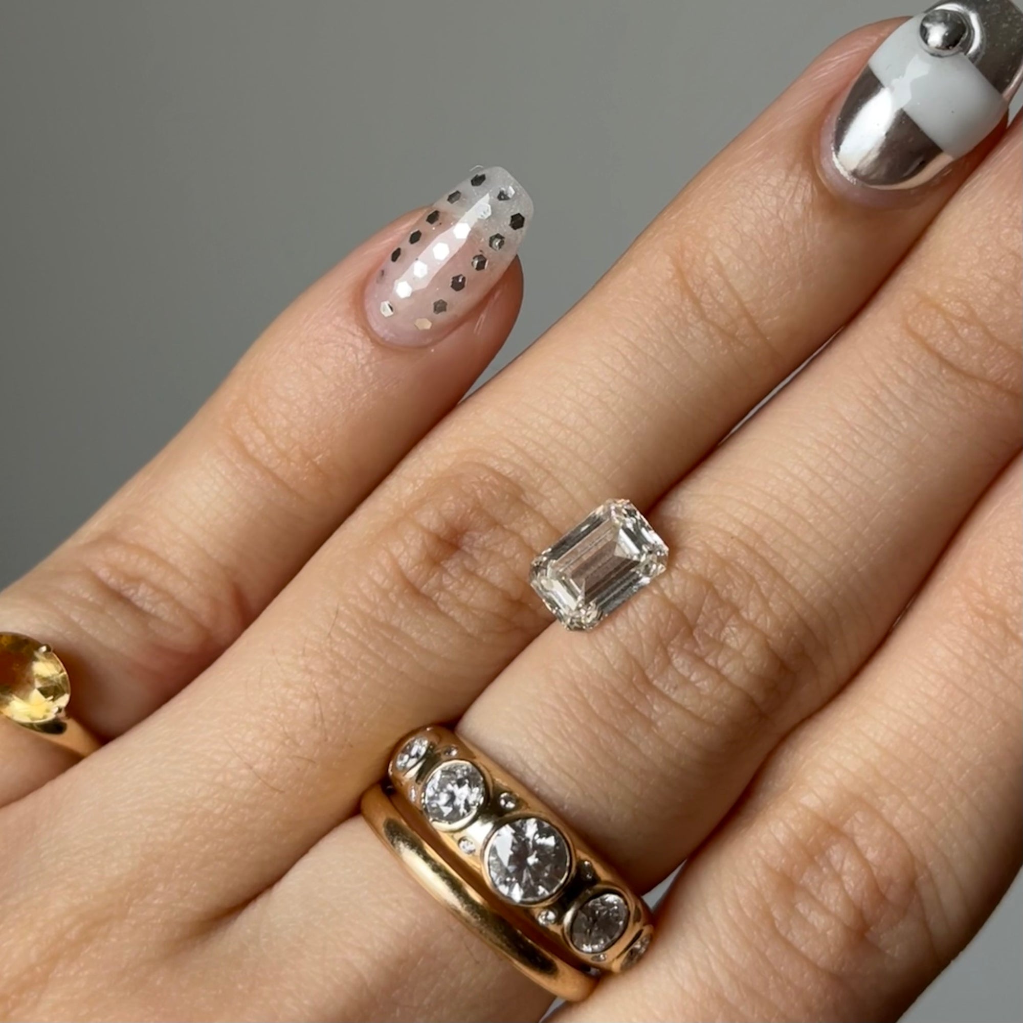 Bespoke 1.92ct H color Lab Diamond